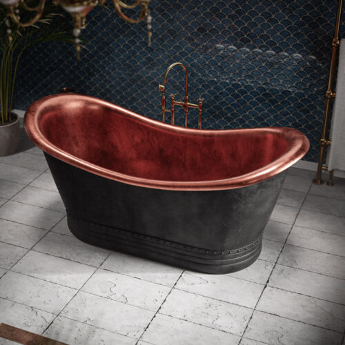 Matte Black Bathtub - Image 3