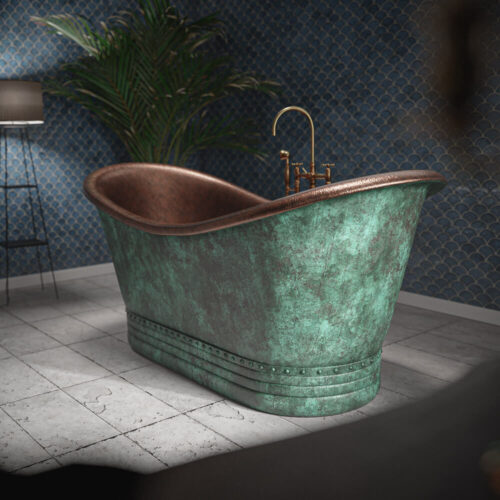 Bathtub Blue Green Patina - Image 2