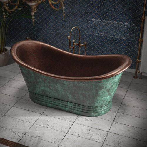 Bathtub Blue Green Patina - Image 3