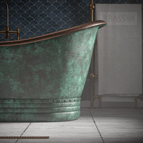 Bathtub Blue Green Patina - Image 5