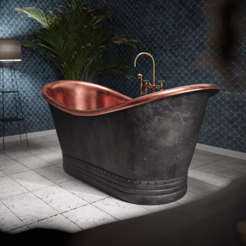 Matte Black Bathtub - Image 2