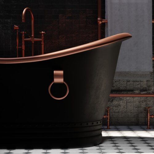 Black Copper bathtub - Image 2