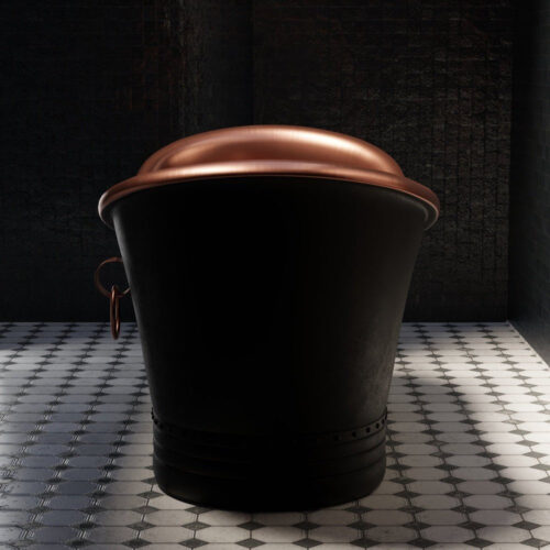 Black Copper bathtub - Image 3