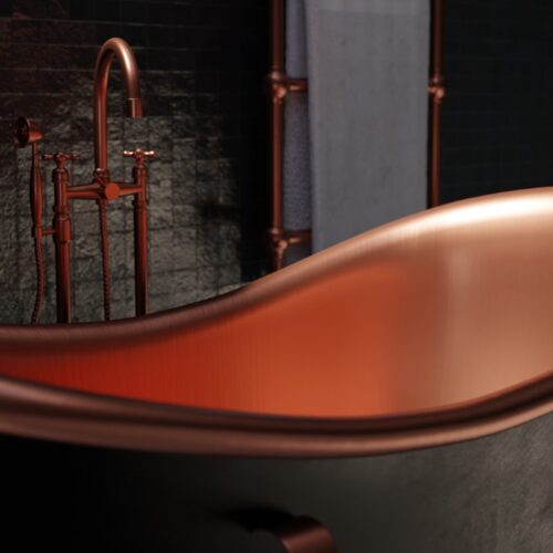 Black Copper bathtub - Image 6