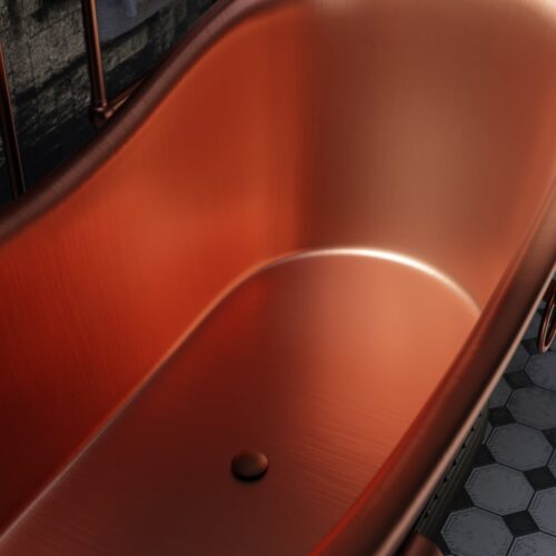 Black Copper bathtub - Image 4