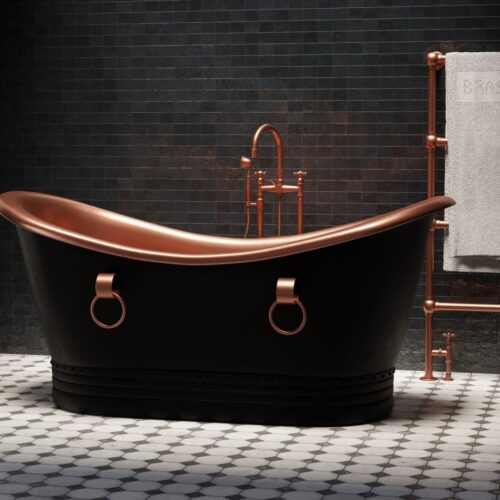 Black Copper bathtub - Image 5