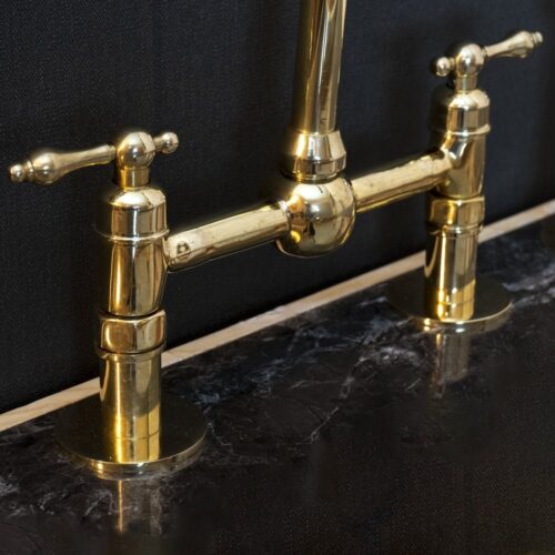 Zen Brass Kitchen Faucet - Image 3