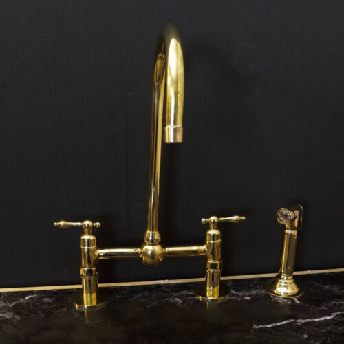 Zen Brass Kitchen Faucet - Image 2