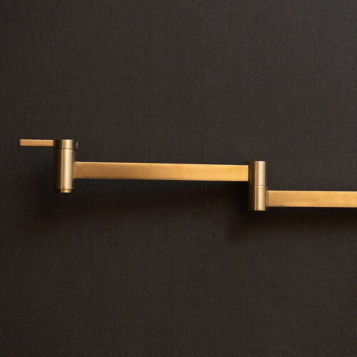 Brushed Brass Pot Filler Faucet - Image 3