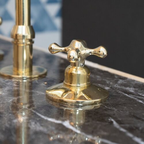 Deck Mounted 3 holes Countertop Faucet - Image 4