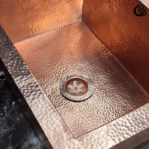 Hammered Copper Undermount Sink - Image 4