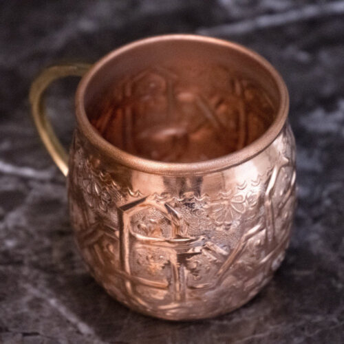 Handcrafted Pure Copper Personalized Mug