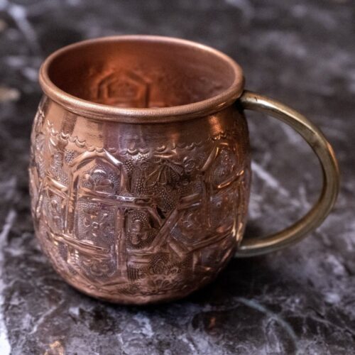 Handcrafted Pure Copper Personalized Mug - Image 2