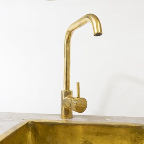 Handcrated Lever Handle Mixer Kitchen And Bathroom Faucet - Image 3