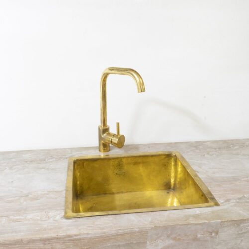 Handcrated Lever Handle Mixer Kitchen And Bathroom Faucet - Image 7