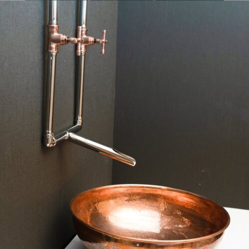 Old Fashioned Wall-Mounted Faucet