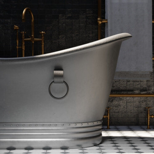 Satin Copper Bathtub - Image 2