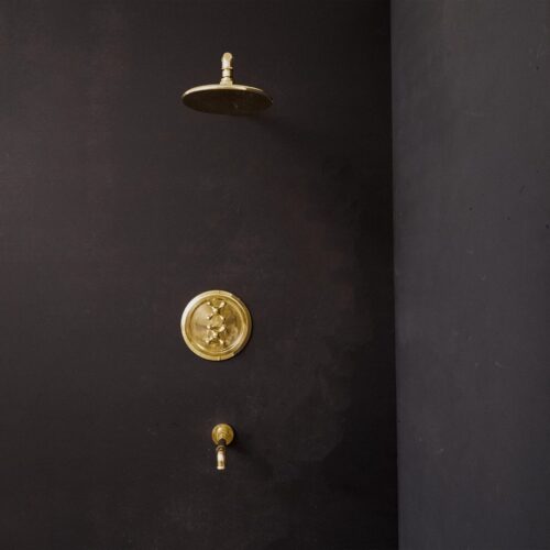 Solid Brass Luxury Thermostatic Shower Set - Image 8