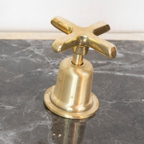 The Bell Widespread Unlacquered Brass Kitchen Faucet - Image 15