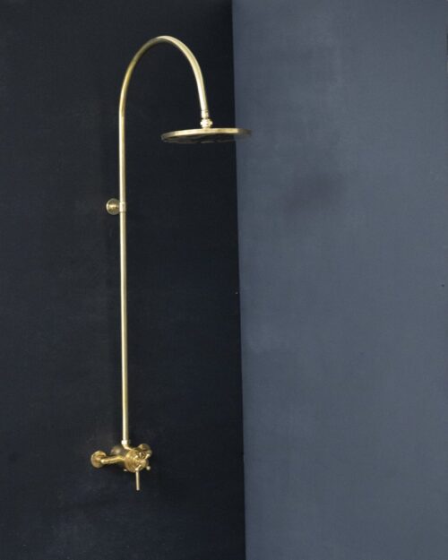 Traditional Dual Control Exposed Thermostatic Shower Set