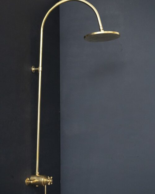 Traditional Dual Control Exposed Thermostatic Shower Set - Image 6