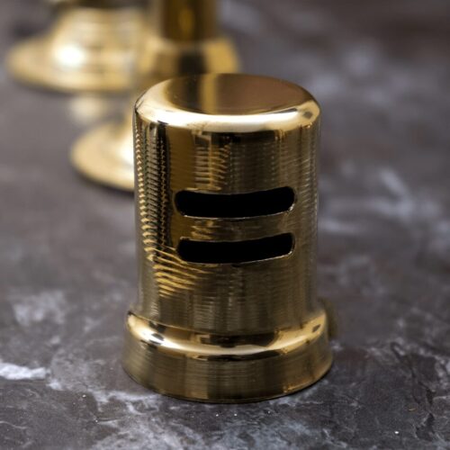 Unlacquered Brass Dishwasher Air Gap Cover - Image 3