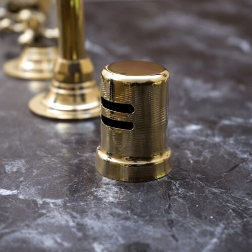 Unlacquered Brass Dishwasher Air Gap Cover - Image 5