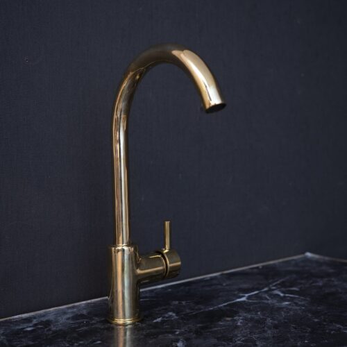 Unlacquered Brass Faucet 360 Degree - Image 8