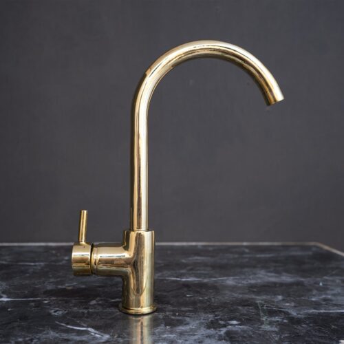 Unlacquered Brass Faucet 360 Degree - Image 4