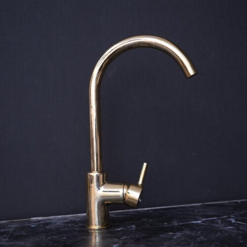 Unlacquered Brass Faucet 360 Degree - Image 6