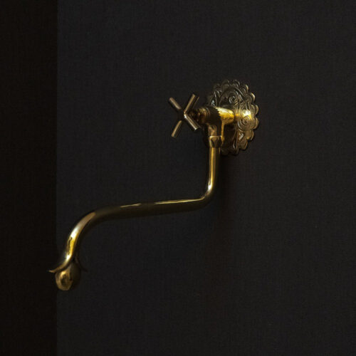 Unlacquered Brass Wash Foot Faucet - Image 6