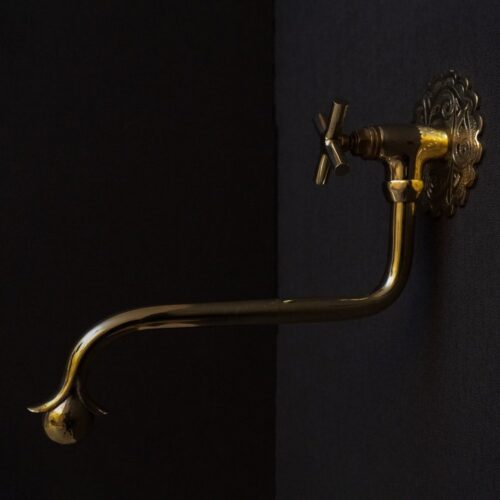 Unlacquered Brass Wash Foot Faucet - Image 7