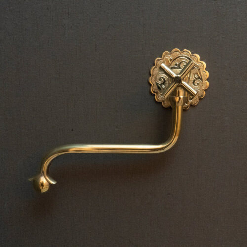 Unlacquered Brass Wash Foot Faucet - Image 10