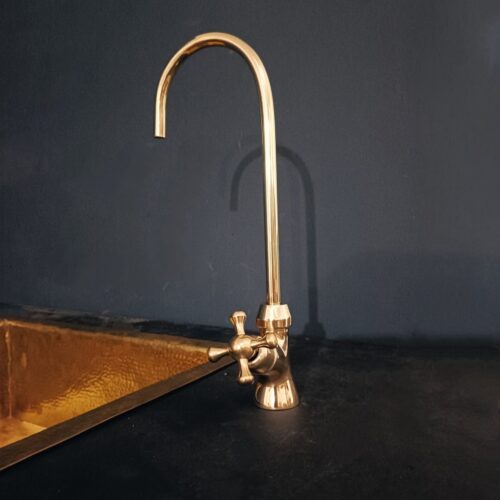 Unlacquered brass water filter faucet - Image 3