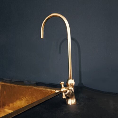 Unlacquered brass water filter faucet - Image 4