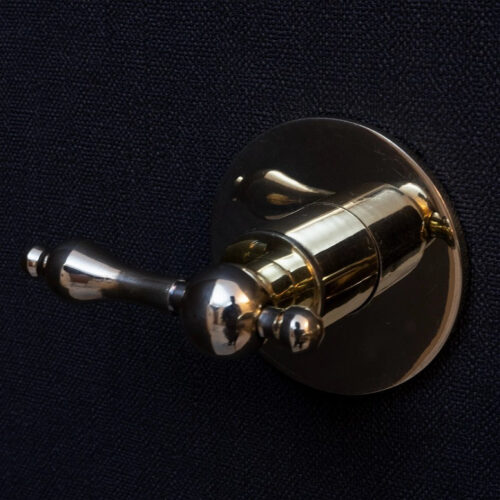 Wall Mounted Handcrafted Faucet With Lever Handles - Image 4