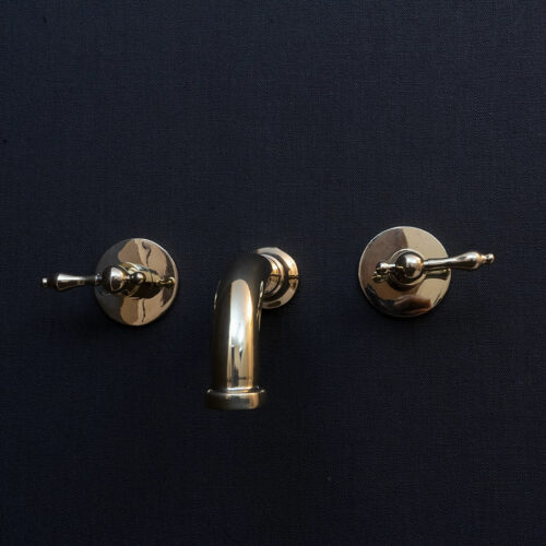 Wall Mounted Handcrafted Faucet With Lever Handles - Image 7